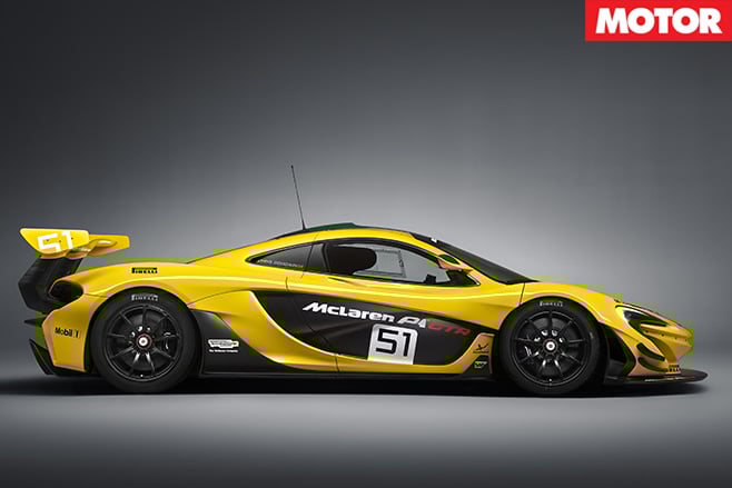 McLaren's P1 GTR still