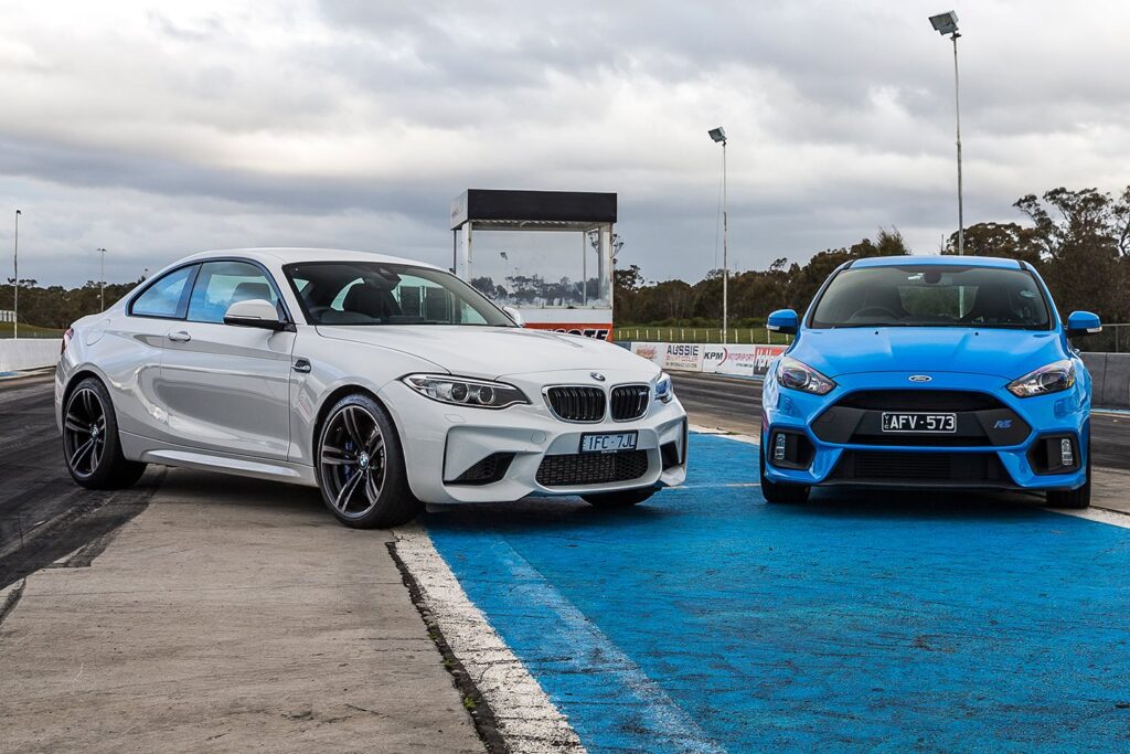 BMW M2 Pure vs Ford Focus RS