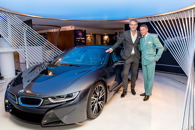 BMW i8 front side