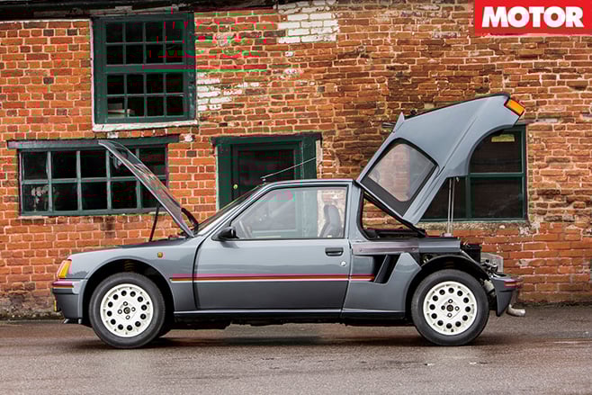 Peugeot 205 T16 side