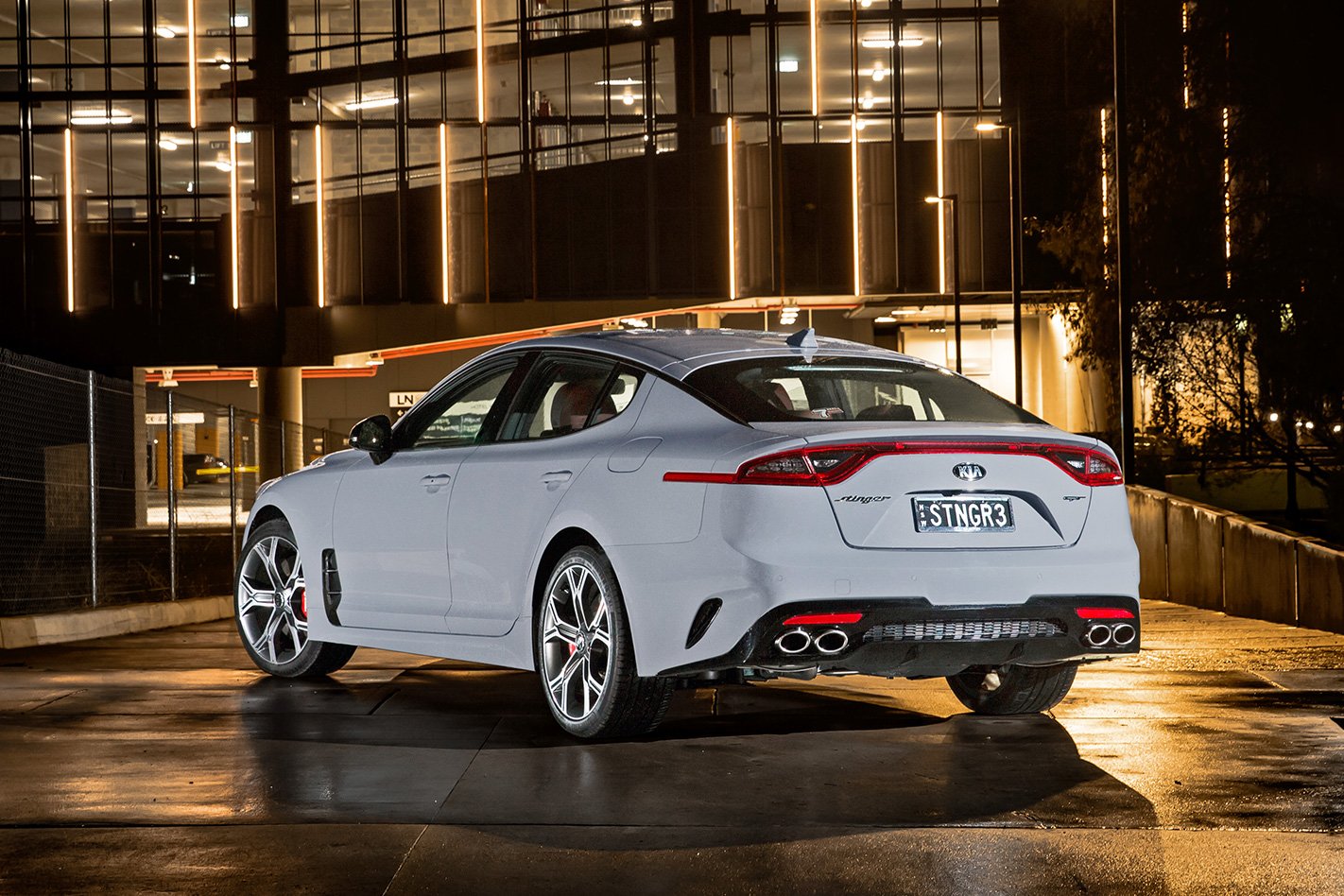 2018 Kia Stinger GT rear