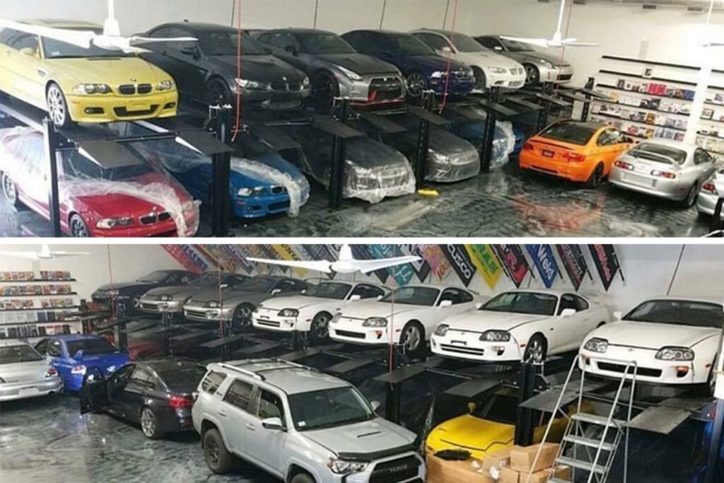 Modern classic cars found during police raid