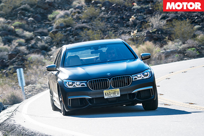 2017 BMW M760iL xDrive driving