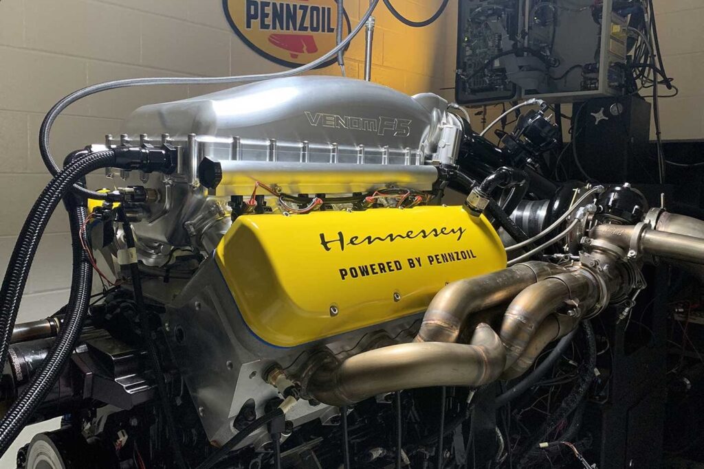 Hennessey Venom F5 V8 engine specifications