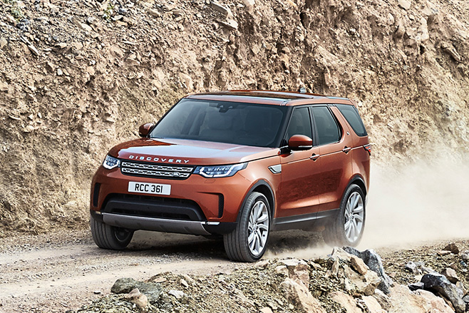 Land Rover Discovery 5 Paris Motor Show