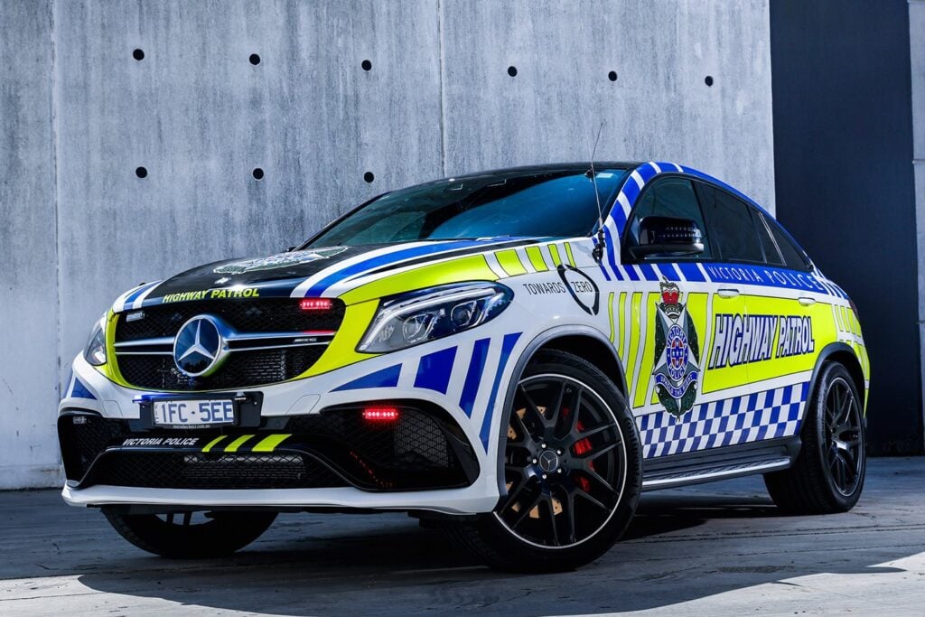 Victoria Police welcome Mercedes-AMG GLE63 S to highway patrol