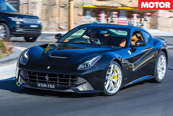 Driving the ferrari F12