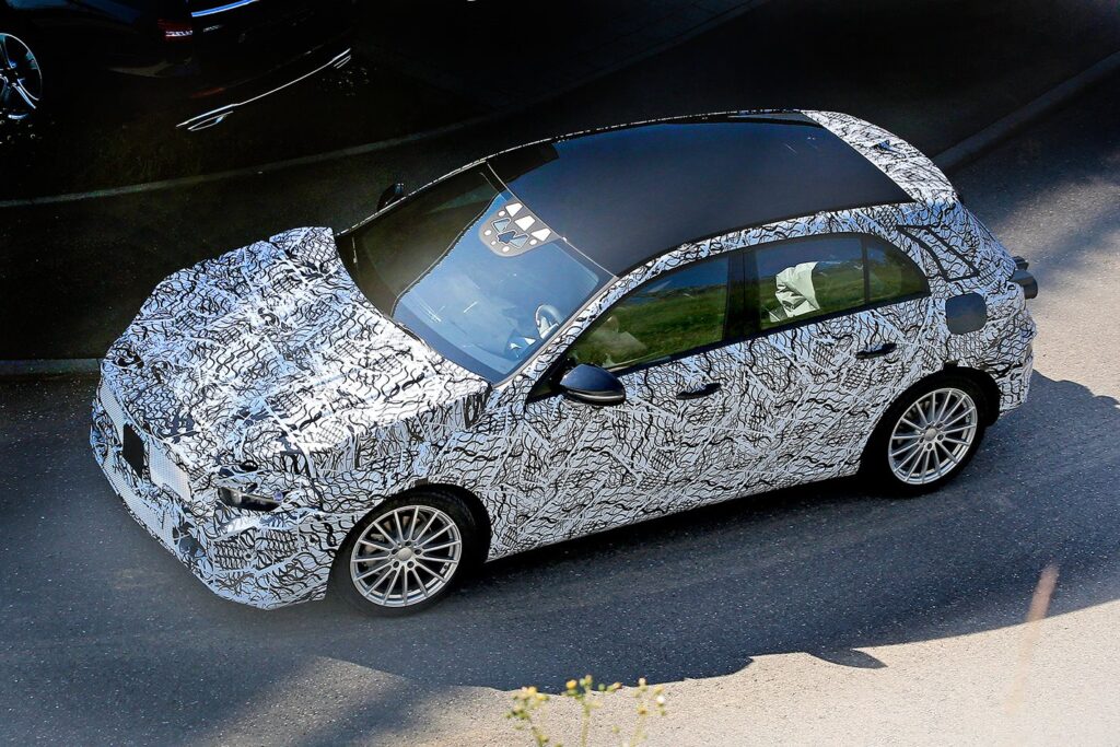2018 Mercedes-Benz A-Class spy pics