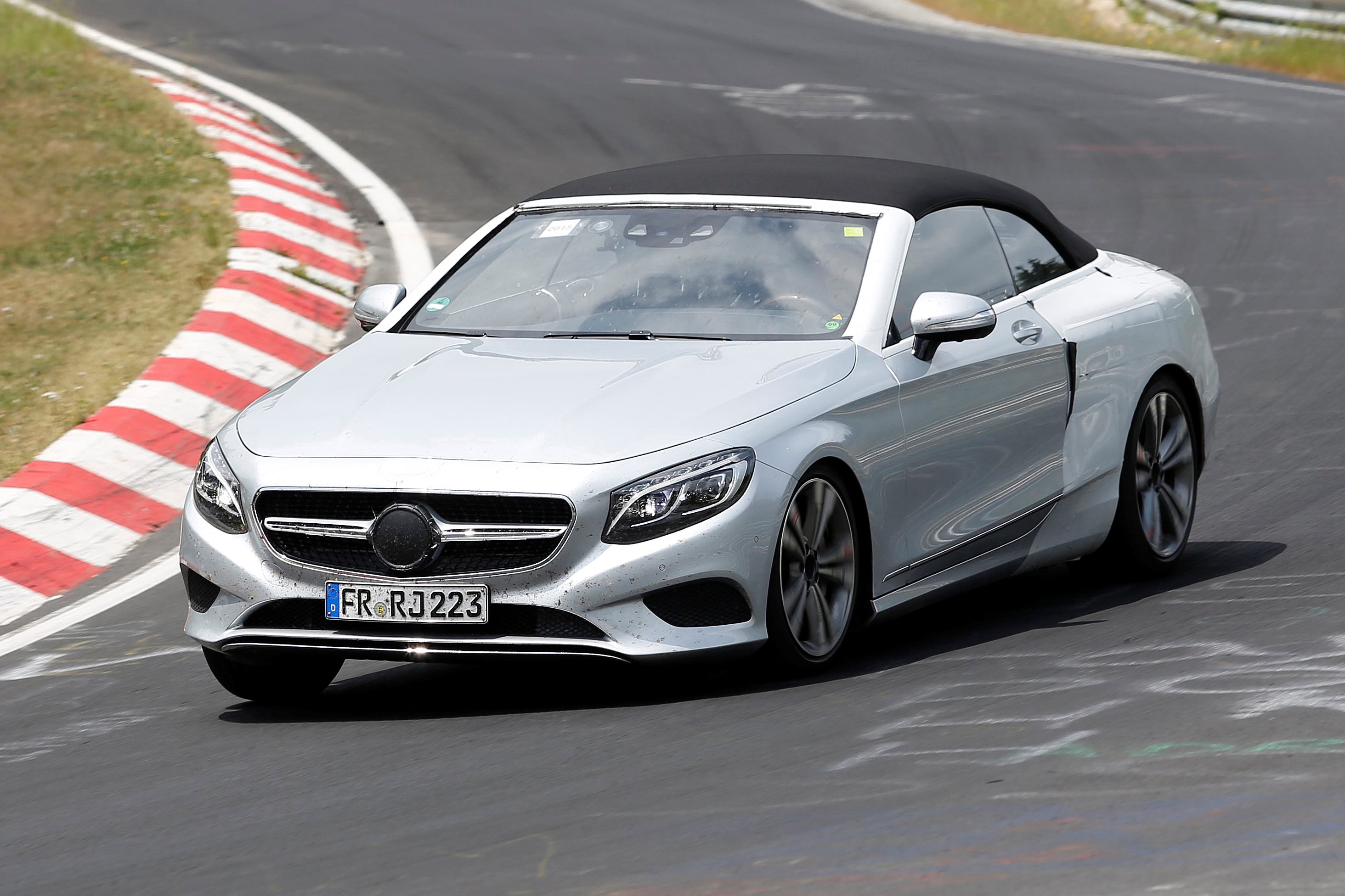 2016 Mercedes S-Class Convertible spy pics