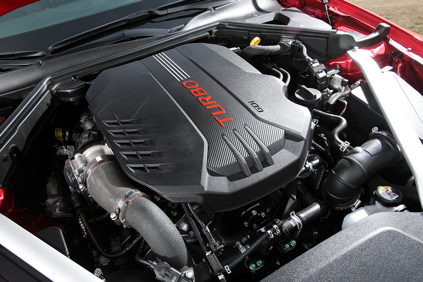 2017 Kia Stinger GT engine