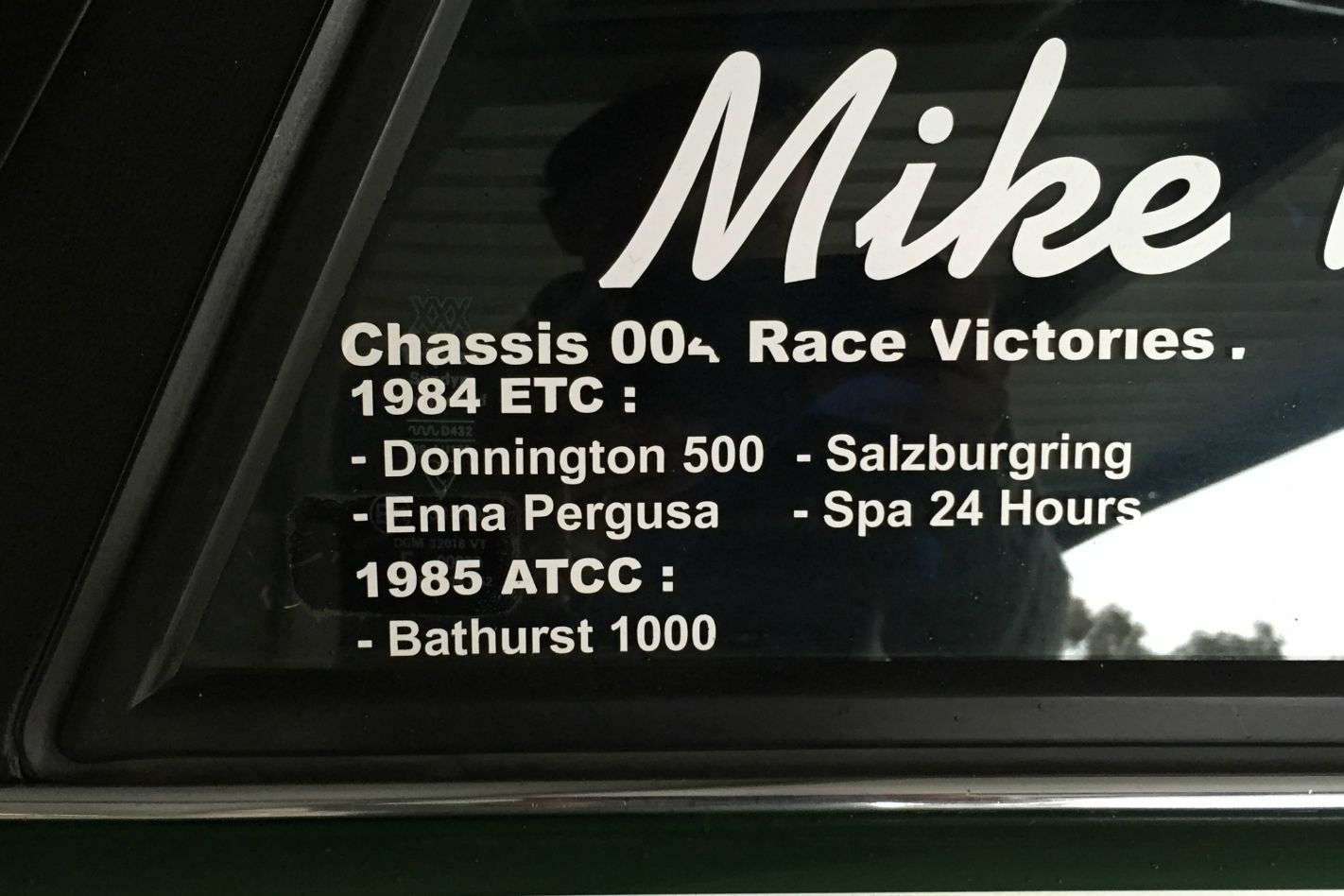 TWR Jaguar XJS onboard at Winton