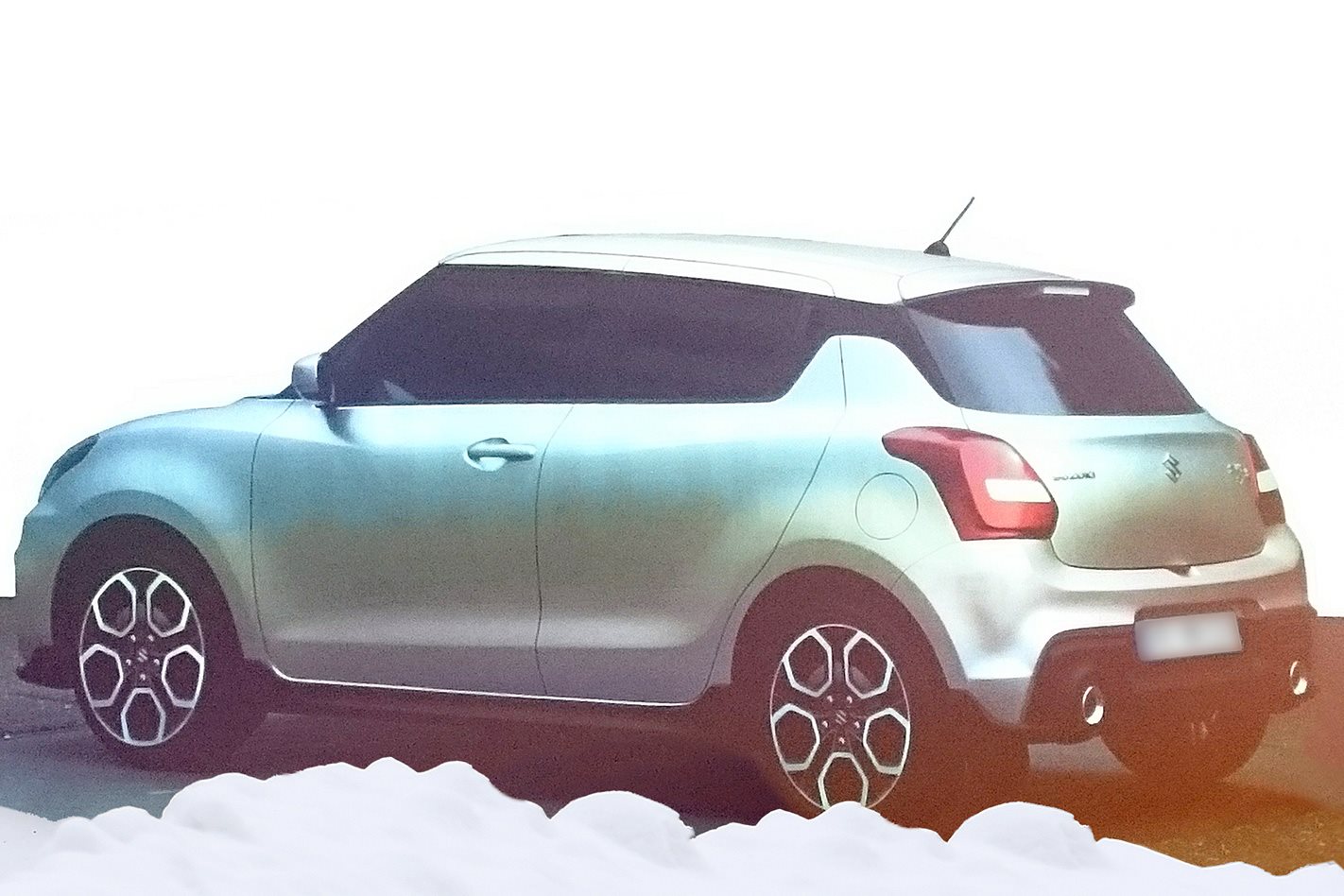 2017 Suzuki Swift spy pics
