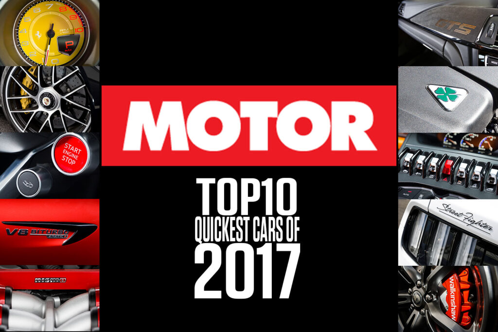 MOTOR top 10 quickest main nw