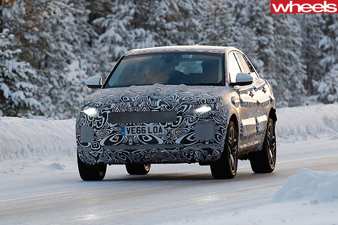 Jaguar -E-Pace -front -on