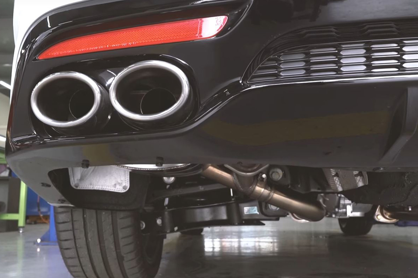 Kia Stinger GT exhaust tuned
