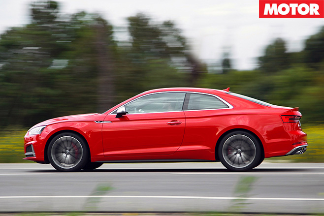 2017 Audi S5 side