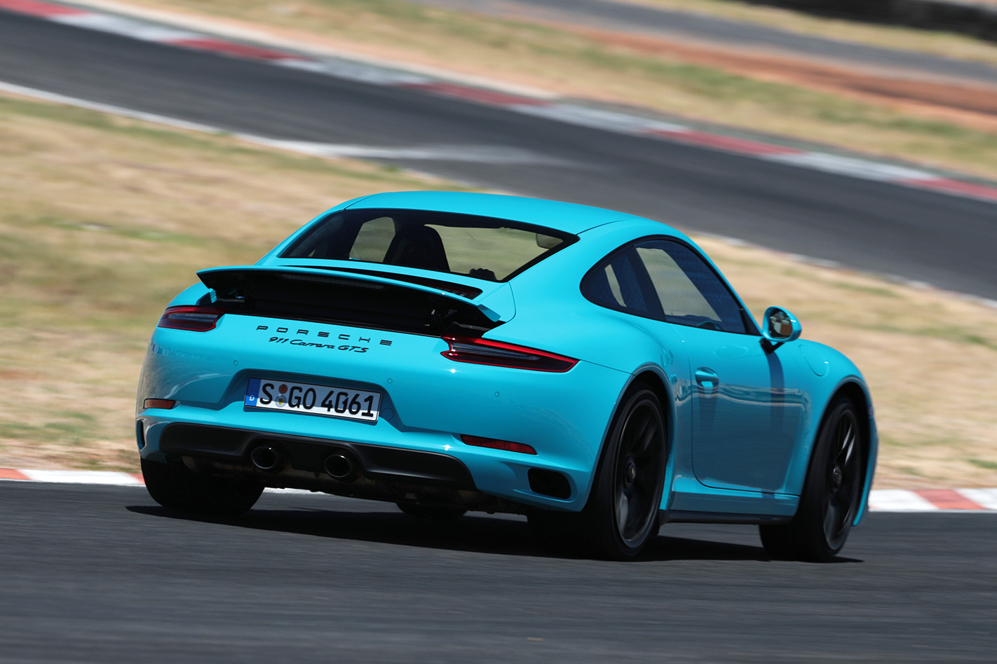 2017 Porsche 911 GTS rear