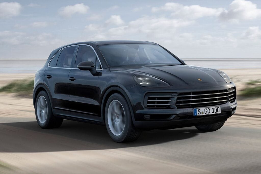 2018 Porsche Cayenne front