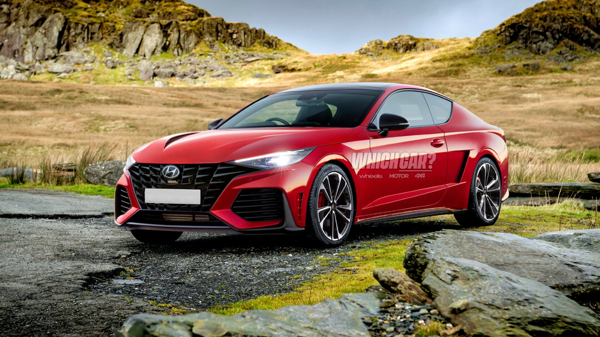 2023 Hyundai Tiburon imagined with hydrogen powertrain