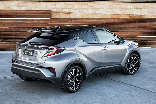 2017 Toyota C-HR rear