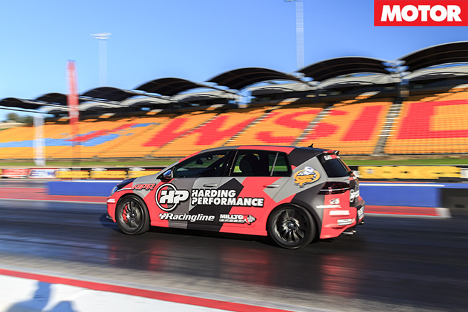 Harding volkswagen golf r take off