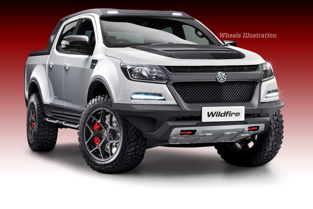 Walkinshaw Wildfire 300kw twin-turbo V6 Holden Colorado