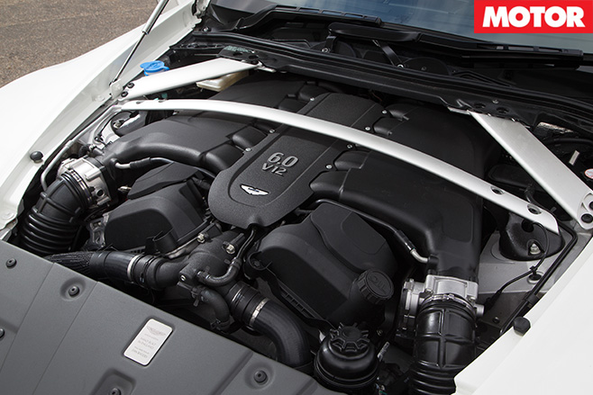 Aston Martin Vantage GT12 engine