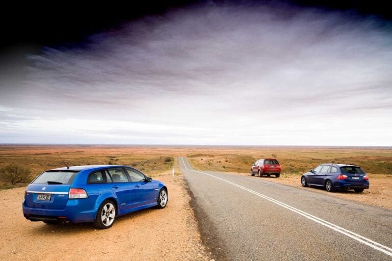 2008 Holden SS V Sportwagon vs FPV F6X vs BMW 335i Touring comparison review