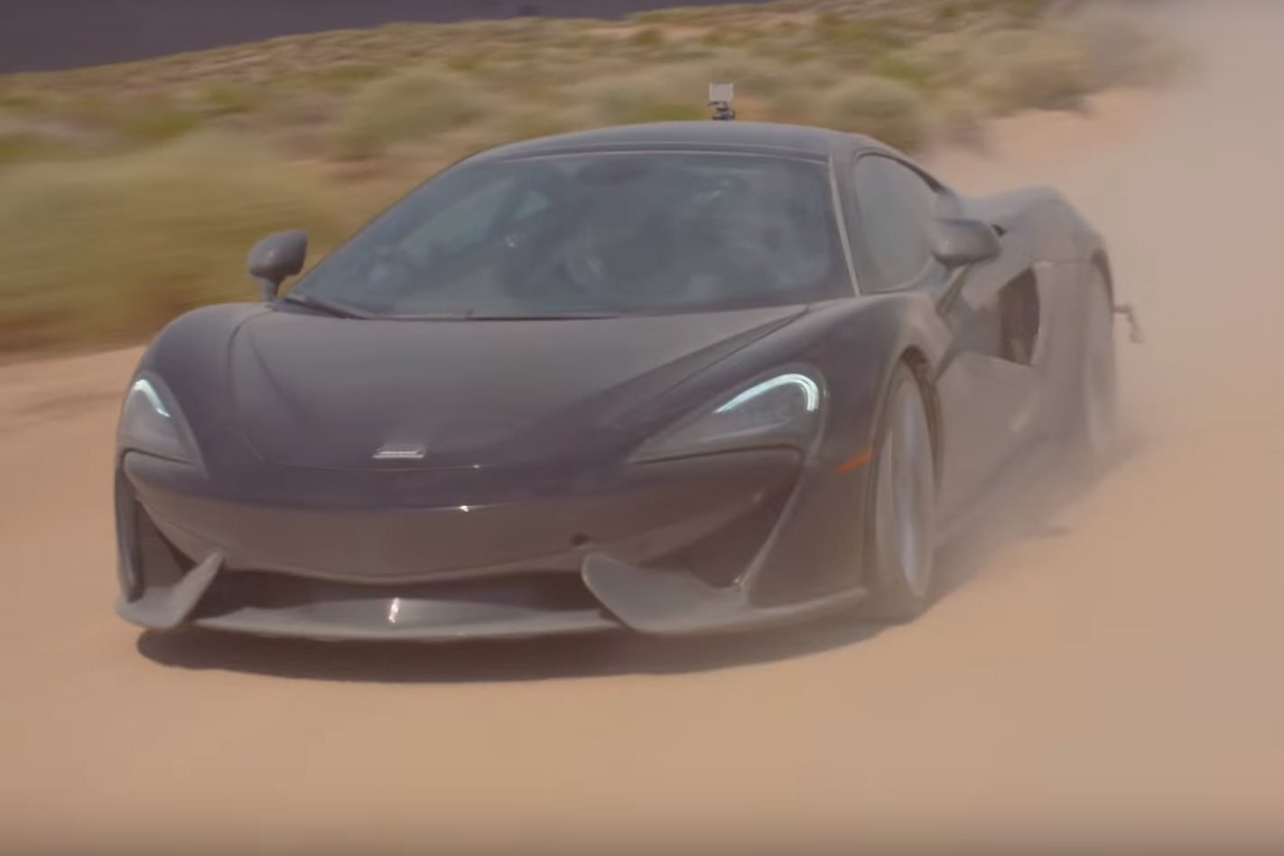 Two legends went rallying in McLaren 570 GTs