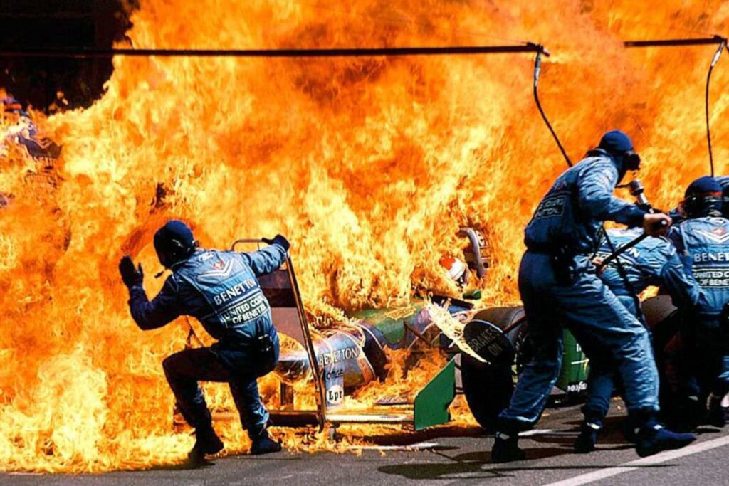 The worst pit stops in Formula One