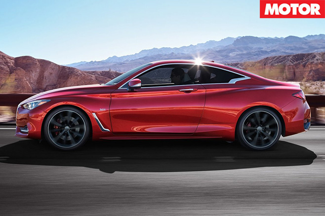 Infiniti Q60 side