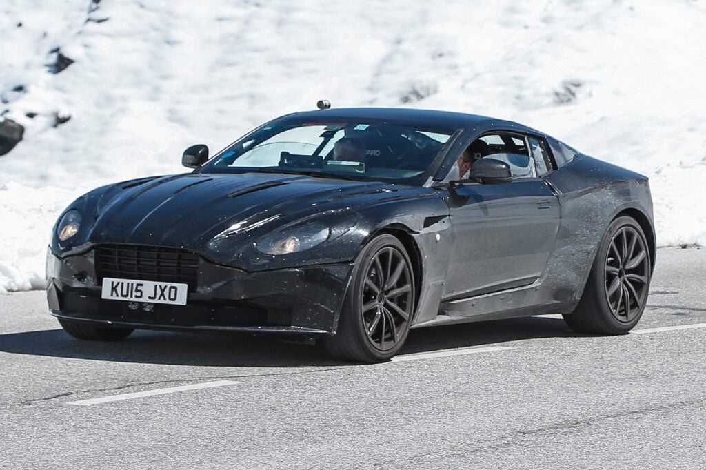 2017 Aston Martin DB11 spy pics