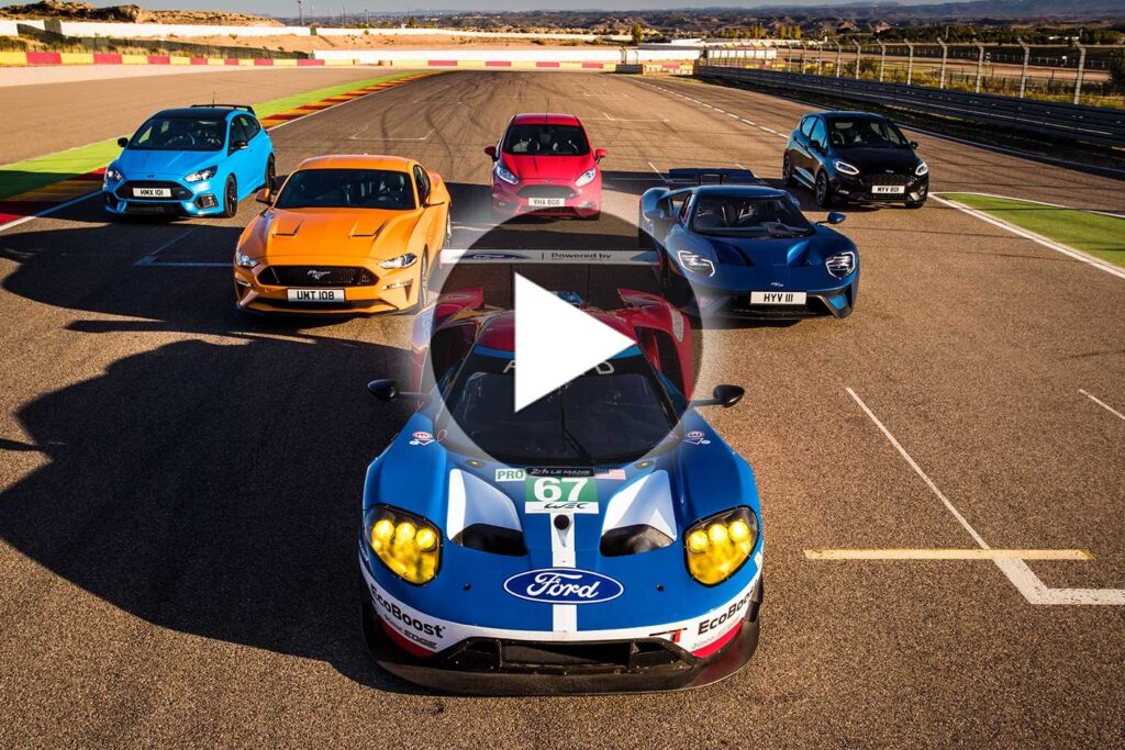 Ford Performance range faces off on track