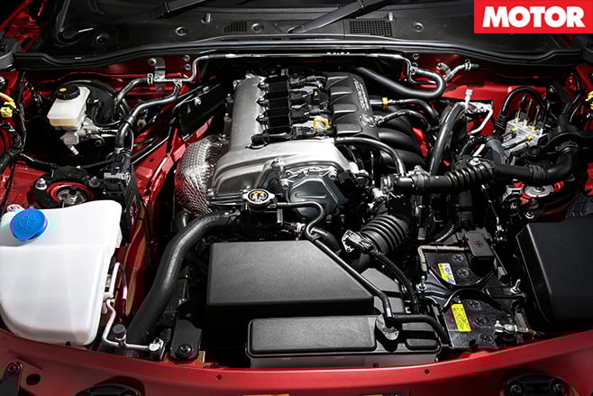 New mazda mx-5 engine