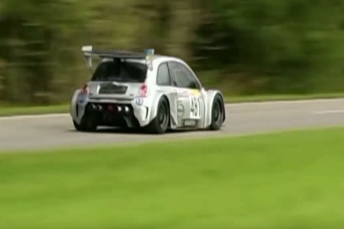 V8 Fiat Abarth 500 Rear