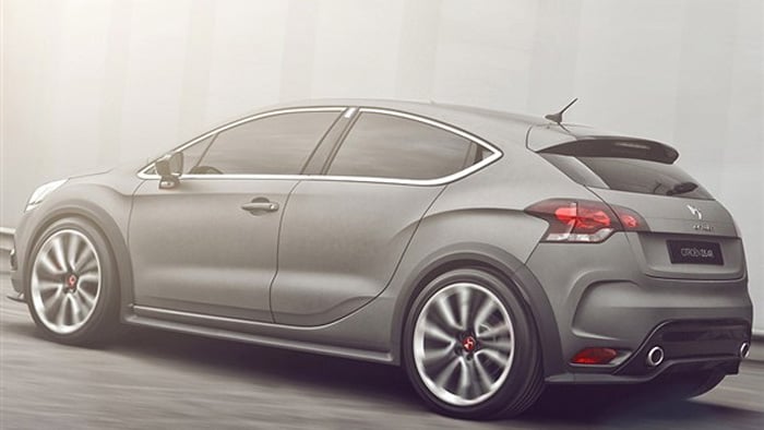 Citroen DS4 Racing hot hatch revealed