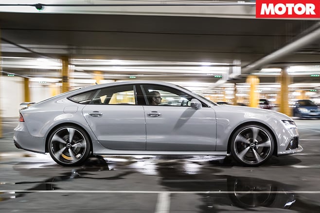 Audi rs7 side
