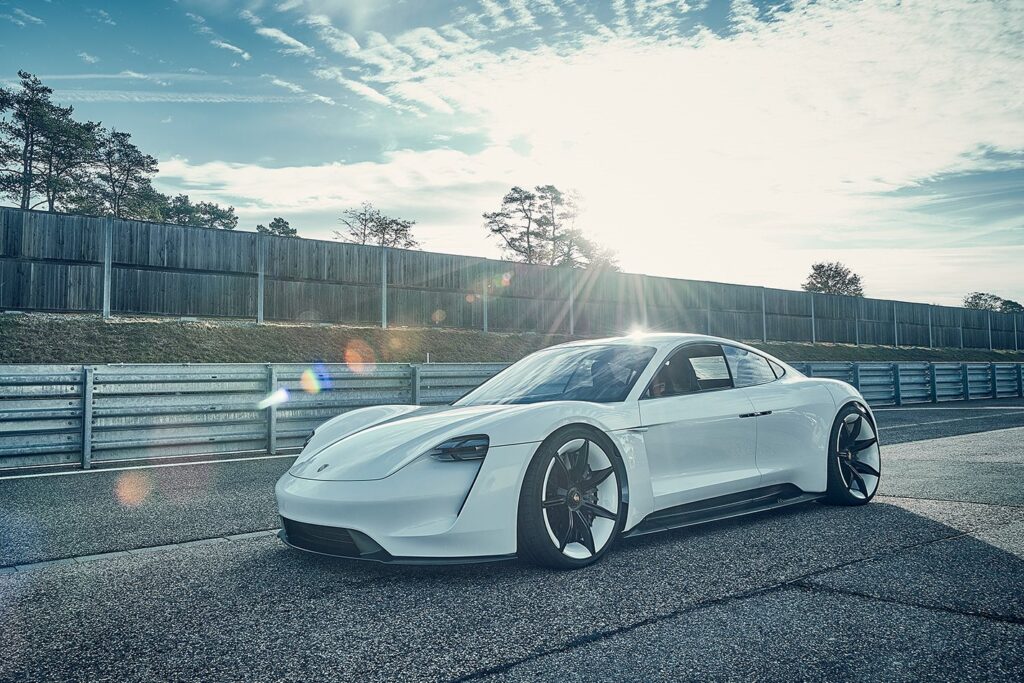 Porsche mission E front