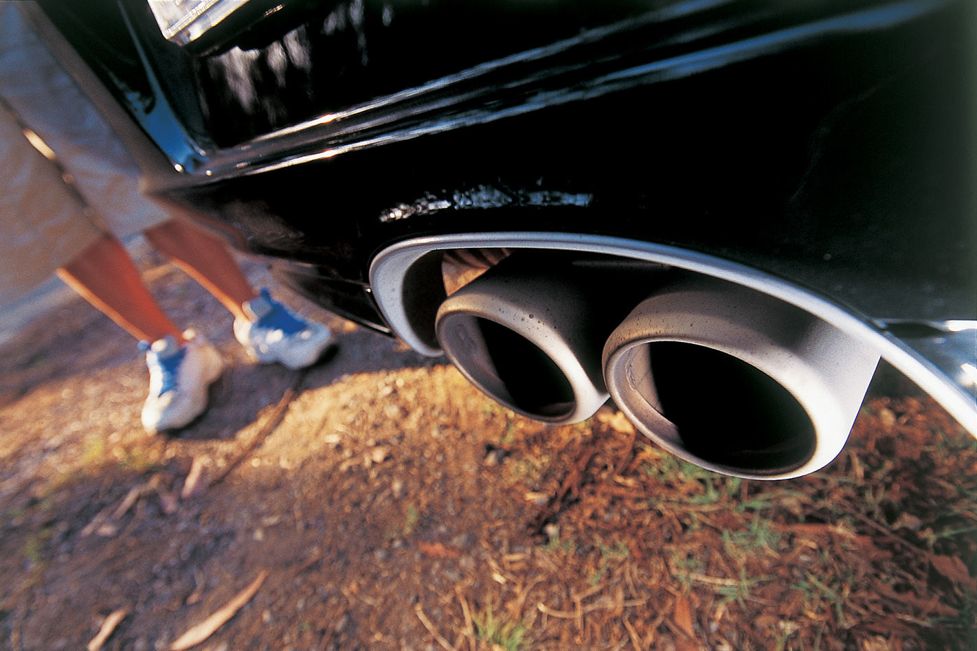 2003 Porsche Boxster S exhaust