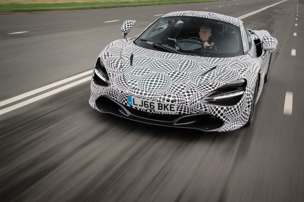 McLaren reveals three-seat 720S-based BP23 hypercar mule
