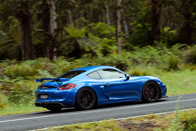Porsche Cayman GT4 Rear