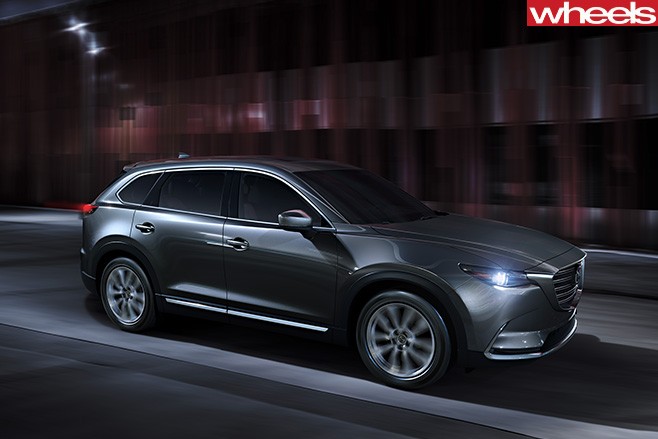 Mazda -CX-9-driving -side