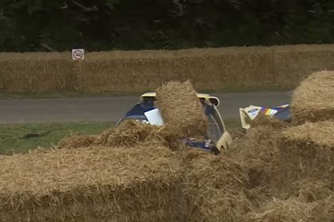 Ford RS200 Goodwood Crash