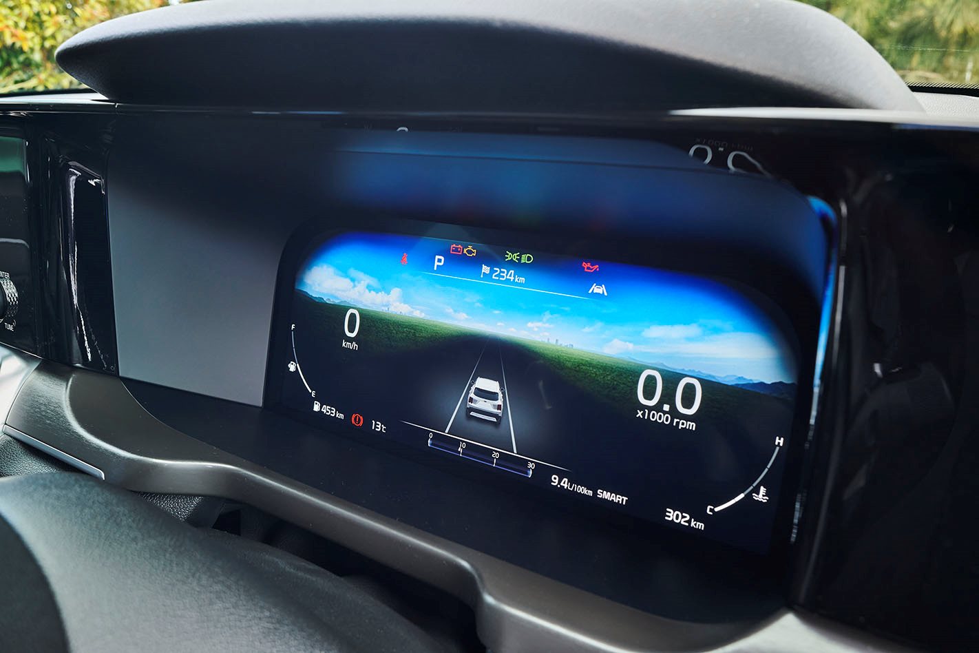 Kia Sorento digital dashboard