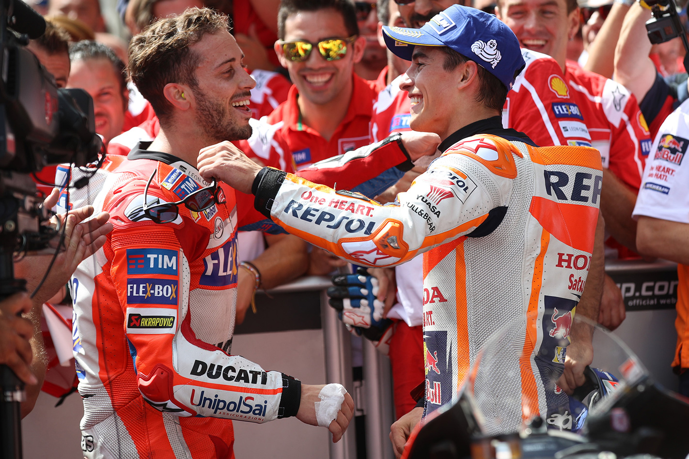 Ducatis Andrea Dovizioso scores a stunner at 2017 Austrian MotoGP