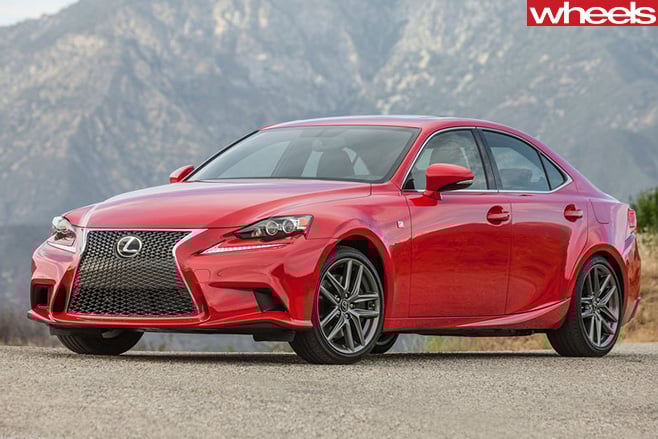 Lexus -IS-F-Sport -front -side