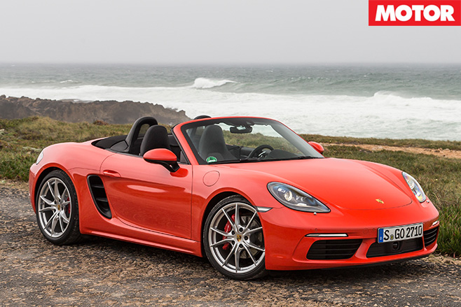 Porsche 718 Boxster S front