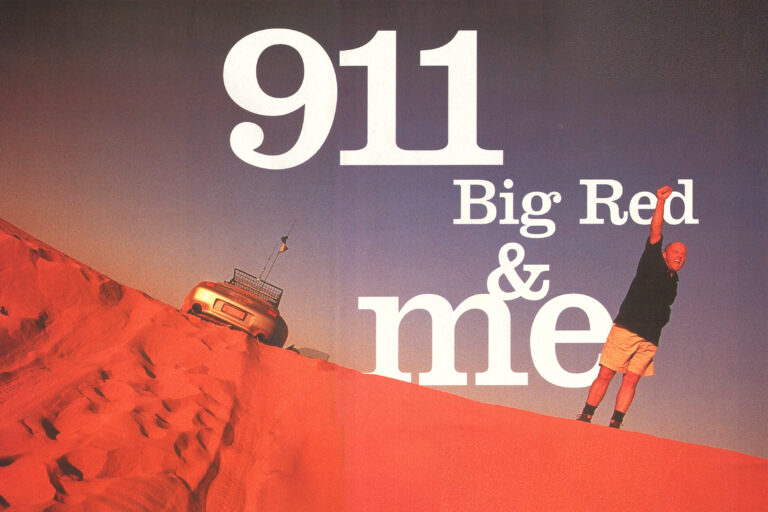 Porsche 911 Simpson Desert crossing feature