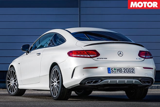 Mercedes -AMG-C43-Coupe -revealed -rear