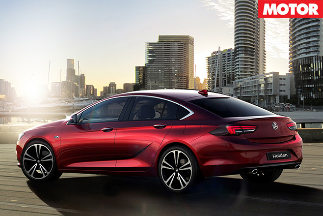 2018 Holden NG Commodore rear